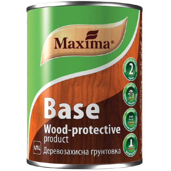 Деревозащитная грунтовка Maxima 0,75 л (000008007)