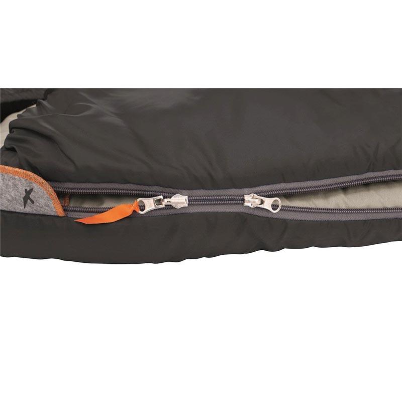 Спальний мішок дитячий Easy Camp Cosmos Jr. 10°C 150 см Left Zip Black (240151) - фото 3