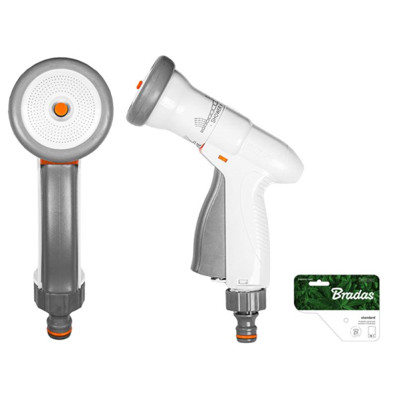 Пистолет для полива SUPER SPRAY WHITE LINE блистер 4-функциональный (WL-EN8TK) - фото 2