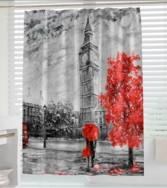 Шторка в ванную Tropikhome Pretty 180x200 см