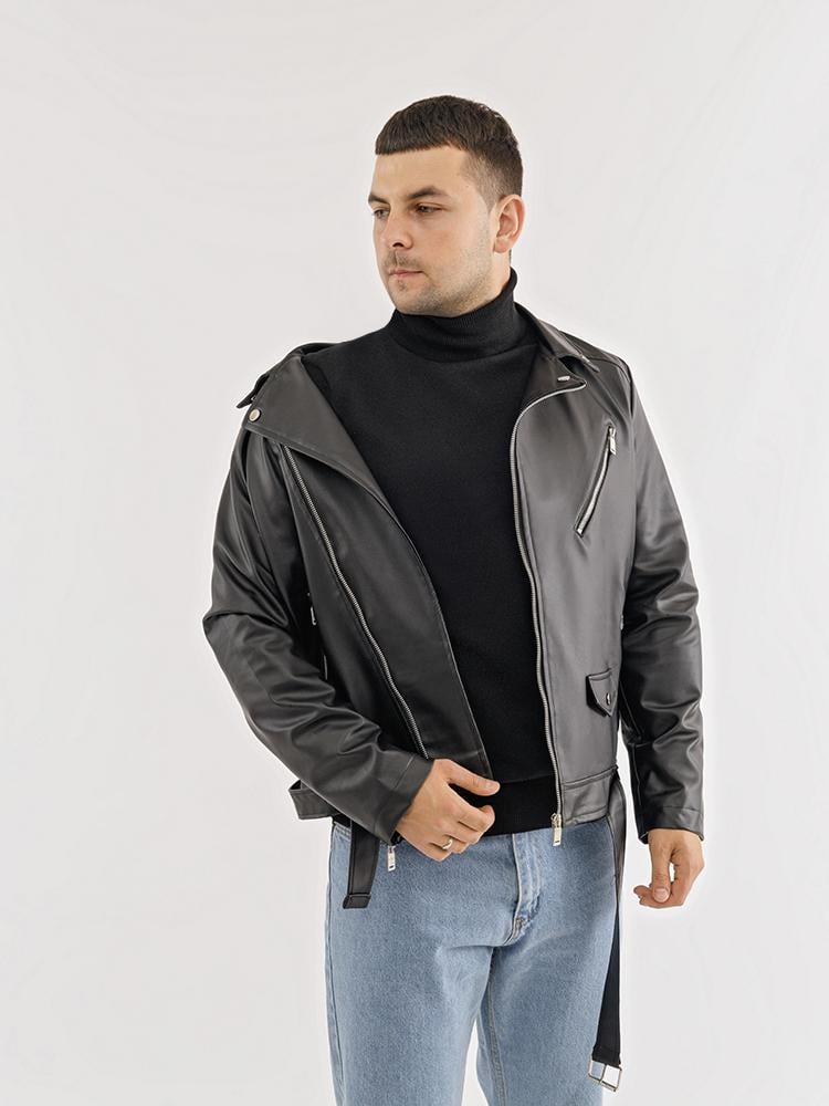 Гольф чоловічий ЦБ-00227300 р. 50 Чорний (SKT000926067)