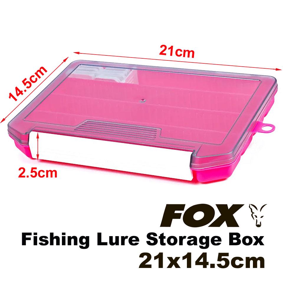 Коробка Fox Fishing Lure Storage Box, 21х14.5х2.5 см 158 г Pink (11566125) - фото 2 Коробка Fox Fishing Lure Storage Box, 21х14.5х2.5 см 158 г Pink (11566125) - фото 2