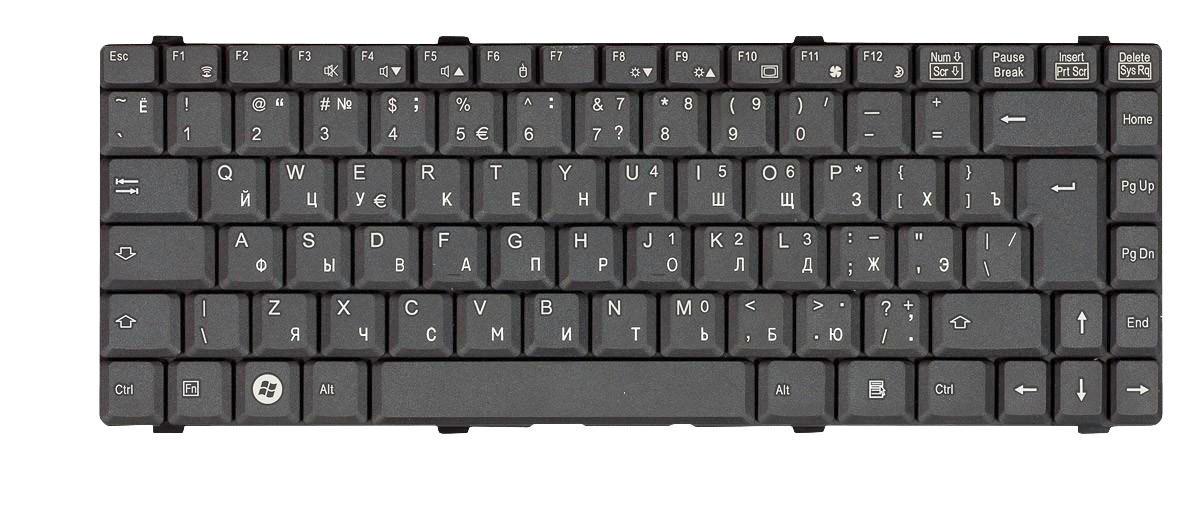 Клавиатура для ноутбука Fujitsu-Siemens Amilo LI2735 Black