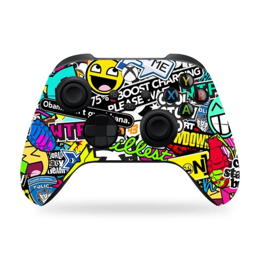 Наклейка виниловая SONGYI для геймпада Xbox Series X/S Multicolor