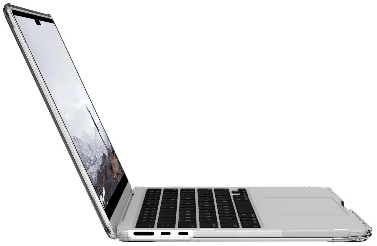 Чохол-накладка UAG Lucent Series для ноутбука Apple MacBook AIR 13" 2022 Прозорий (134008114340) - фото 6