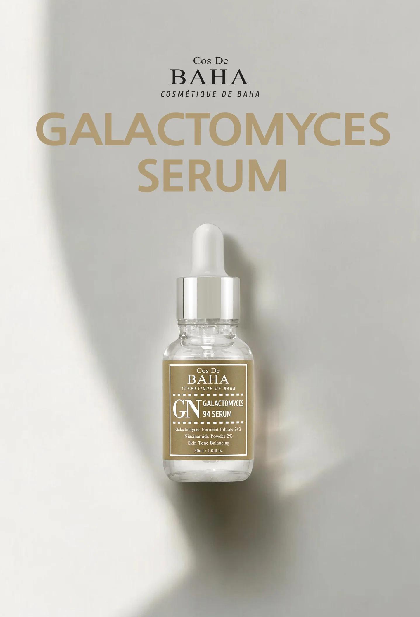 Сироватка з галактомісісом та ніацинамідом Cos De BAHA GN Galactomyces 94 Serum 30 мл - фото 2