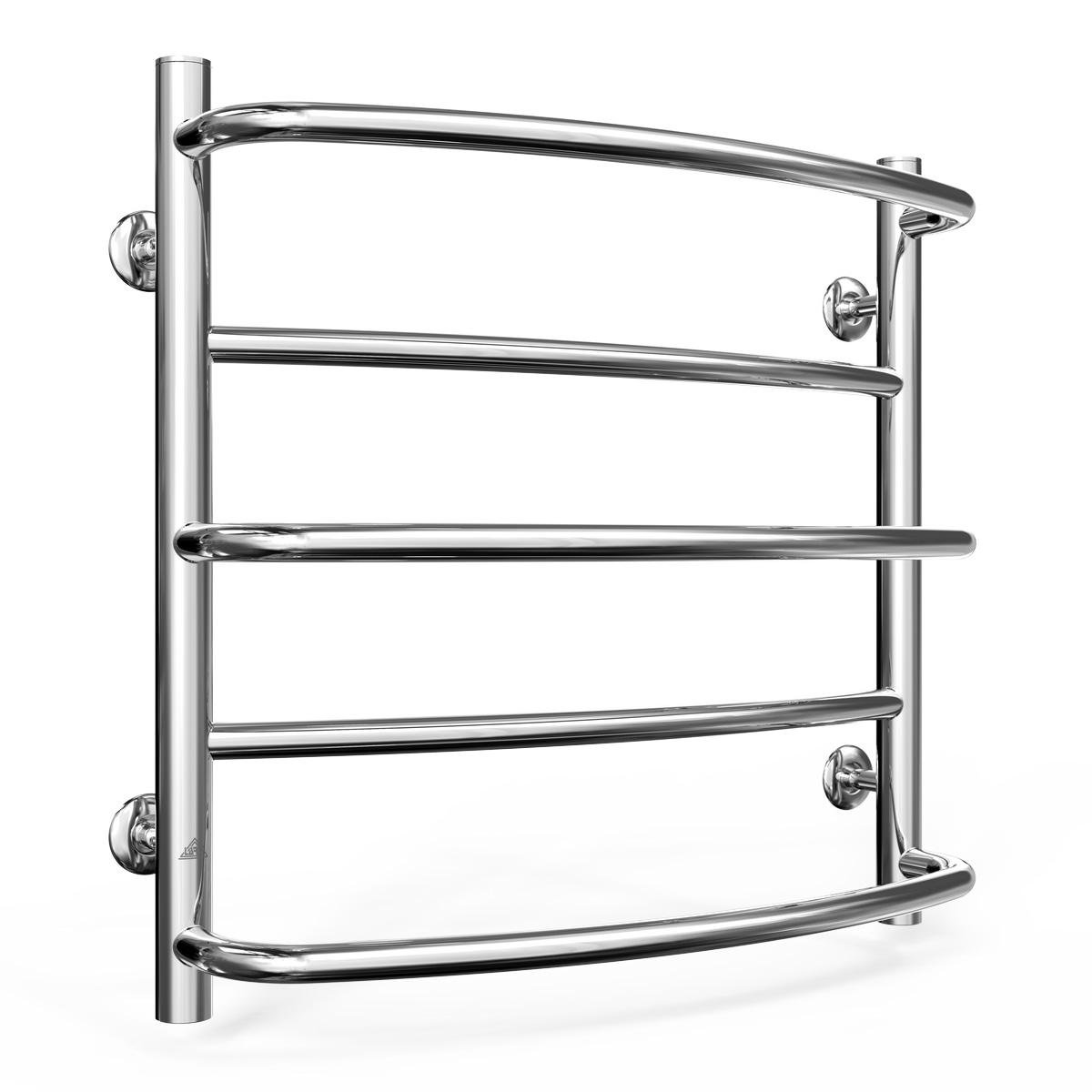 Полотенцесушитель водяной для ванной Laris Евромикс из нержавеющей стали 500х500 мм Хром (147-127-71207654)