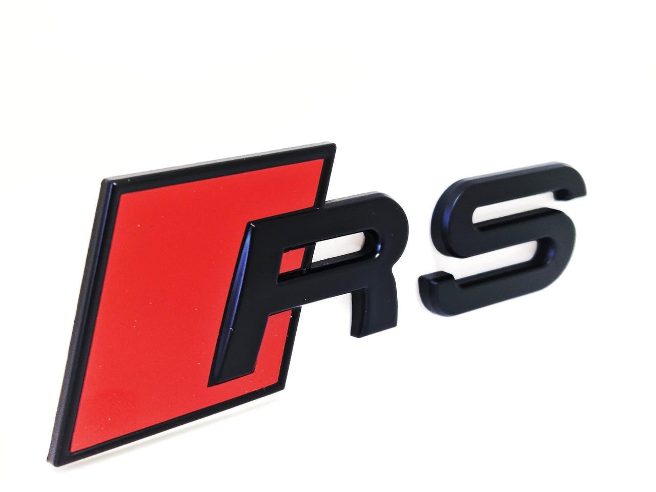 Напис Audi RS Black gloss (2331157603)