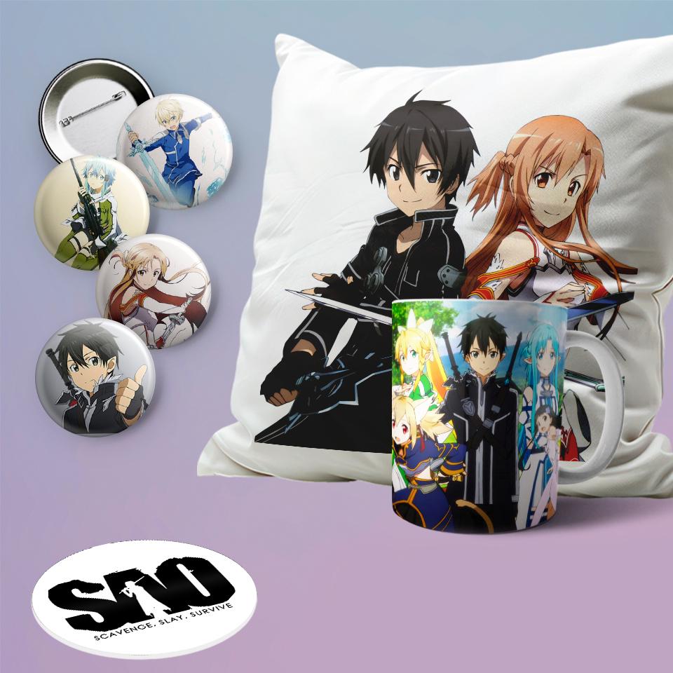 Подарунковий набір Sword art online Конно Юкі аніме бокс