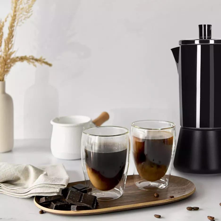 Набор стаканов DUKA LISE с двойными стенками 130 мл 2 шт. Прозрачный (1212397) - фото 6 Набор стаканов DUKA LISE с двойными стенками 130 мл 2 шт. Прозрачный (1212397) - фото 6