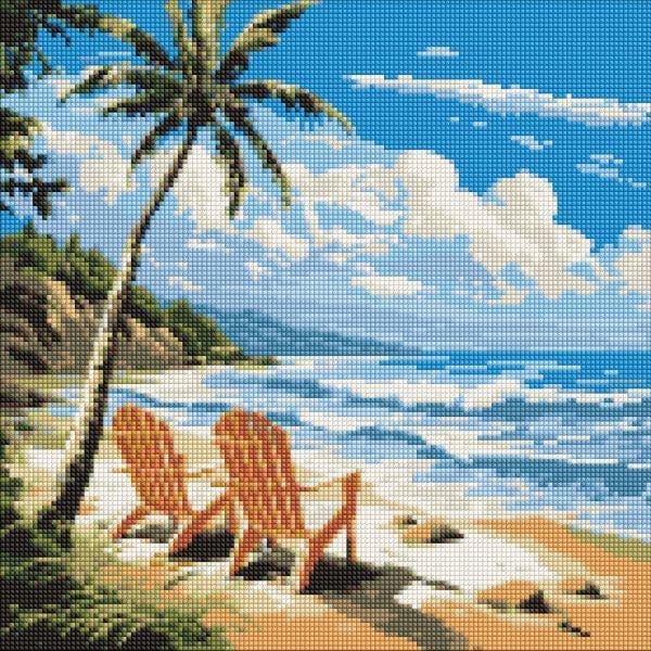 Алмазная мозаика Ideyka Мир для влюбленных 40x40 см (Id-AMO7984)