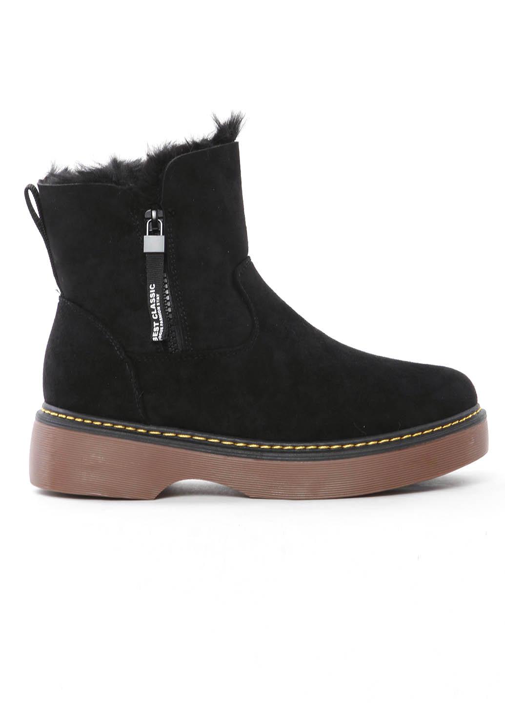 Черевики жіночі Fashion 337575 р. 36 23,5 см Чорний - фото 7 Черевики жіночі Fashion 337575 р. 36 23,5 см Чорний - фото 7