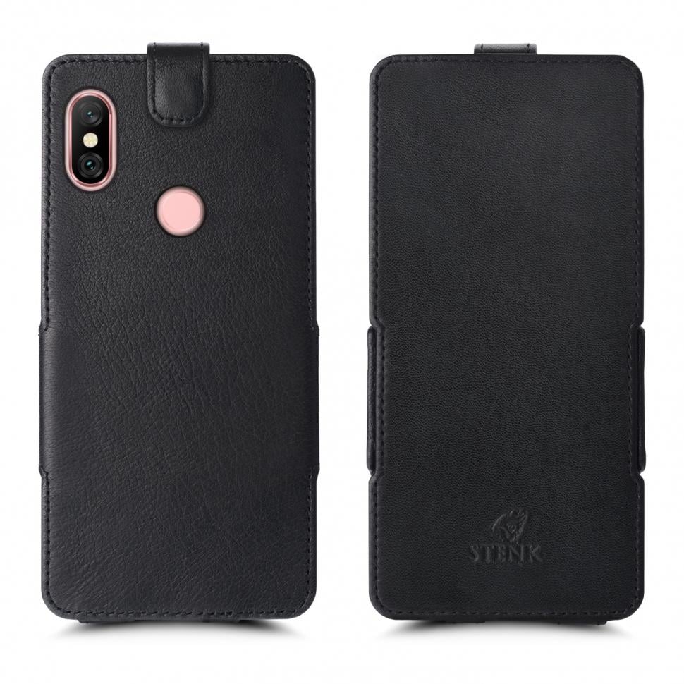 Чехол флип Stenk Prime для Xiaomi Redmi Note 6 Pro Черный (62011)