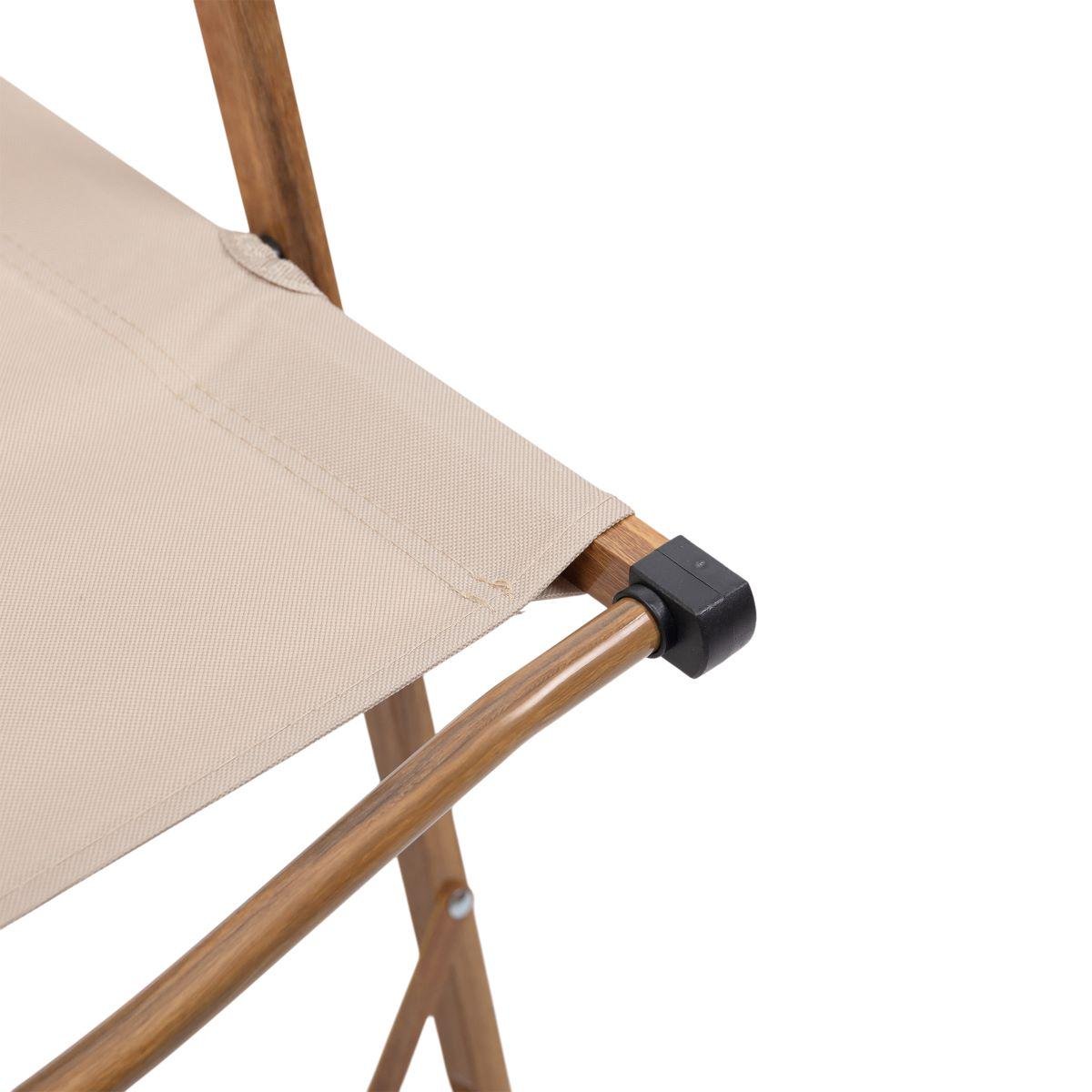 Кресло раскладное туристическое 52×53×77 см Бежевый (HP-SY-1B) - фото 9