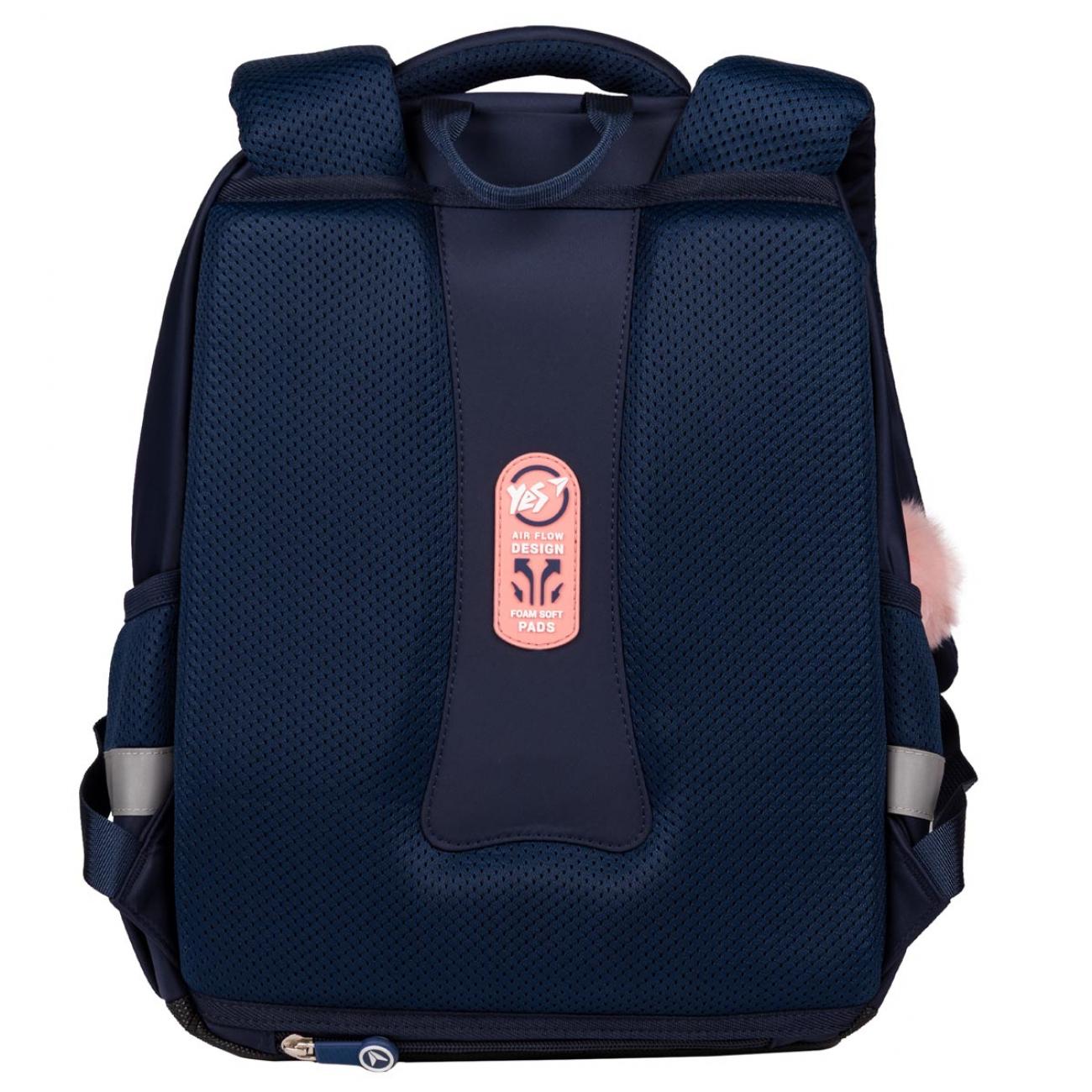 Школьный рюкзак с чехлом от дождя YES Be Like a Cat S-52 Ergo (559885) - фото 3 Школьный рюкзак с чехлом от дождя YES Be Like a Cat S-52 Ergo (559885) - фото 3