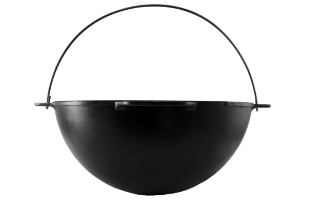 Котел чугунный азиатский Brizoll с чугунной крышкой-сковородкой 8 л (KA08-2) - фото 4 Котел чугунный азиатский Brizoll с чугунной крышкой-сковородкой 8 л (KA08-2) - фото 4