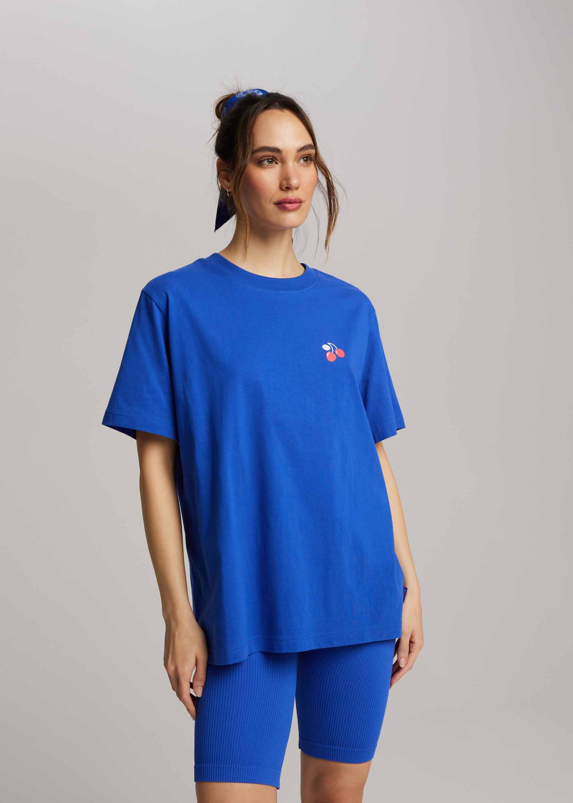 Футболка женская Diverse HASSEN XL Сине-фиолетовый (5905384131560)