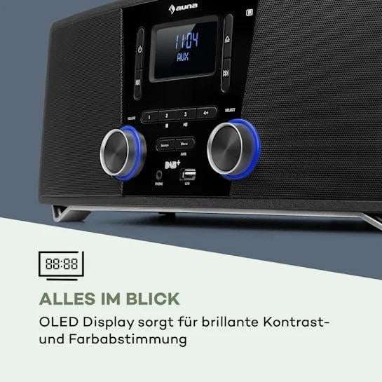 Стереосистема акустическая Auna Stockton Micro 20 Вт (10034517) - фото 4