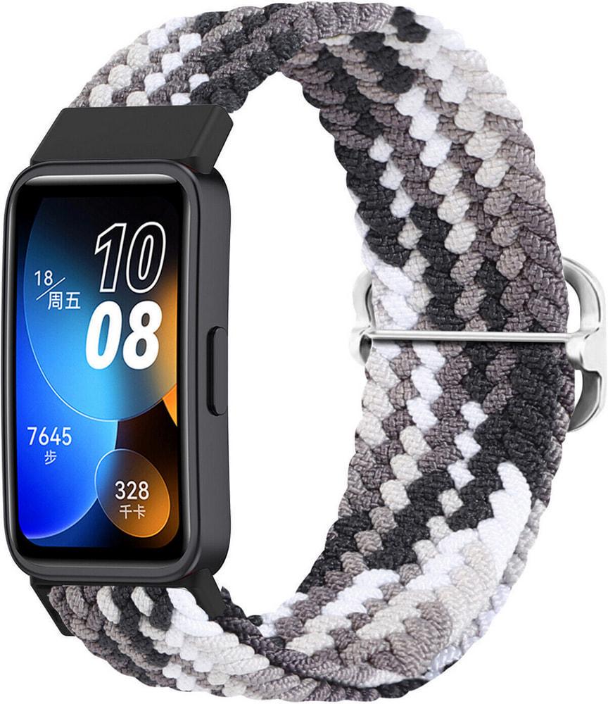 Ремінець Solo Loop Multi для Huawei Band 9 Silver White (39042-58) Ремінець Solo Loop Multi для Huawei Band 9 Silver White (39042-58)