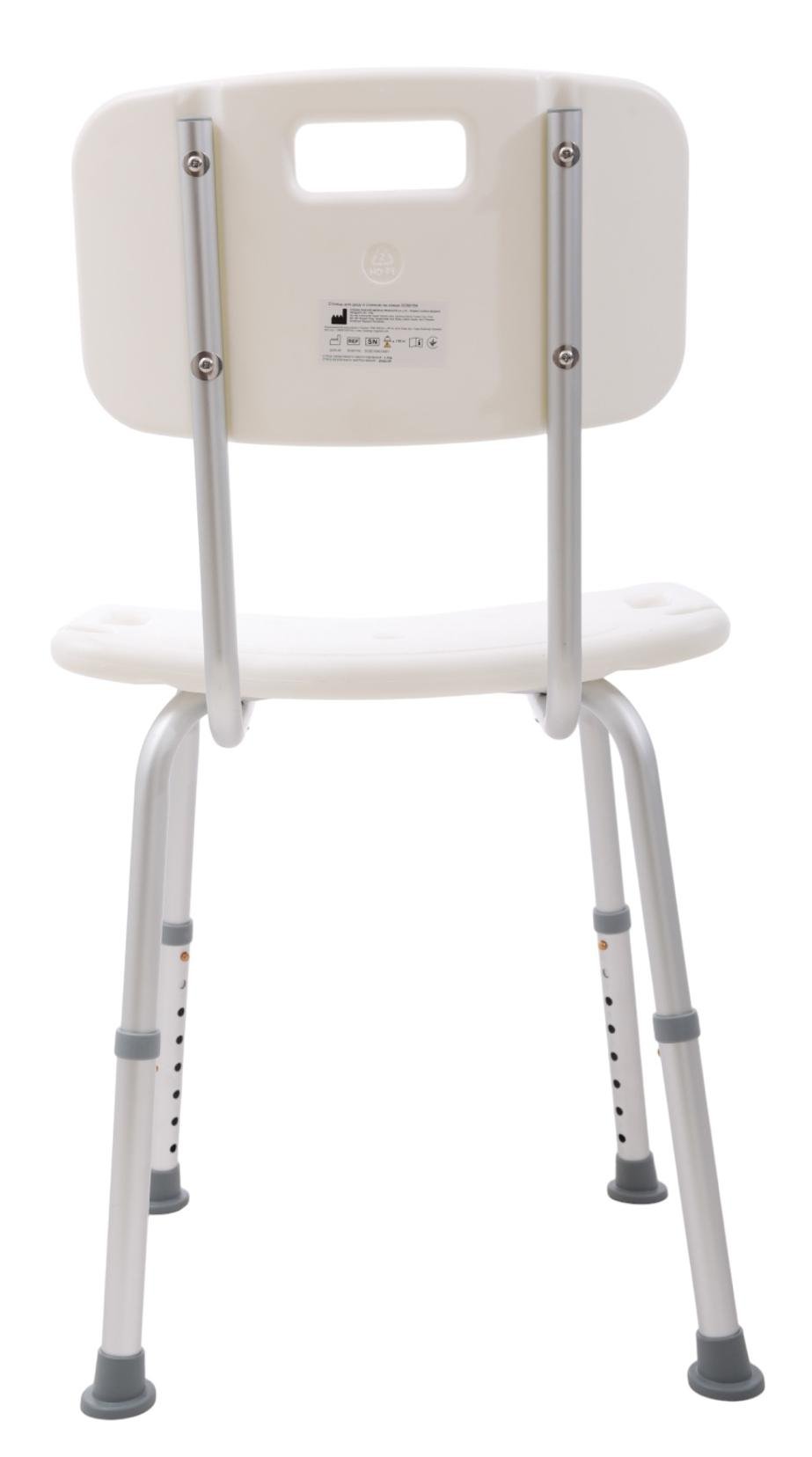 Стул для душа со спинкой на ножках (SC6015A) - фото 6 Стул для душа со спинкой на ножках (SC6015A) - фото 6