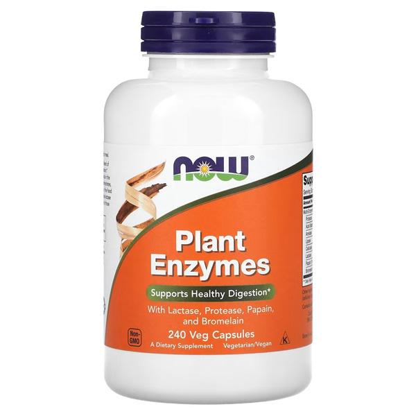 Пробиотик NOW Foods Plant Enzymes 240 Veg Caps