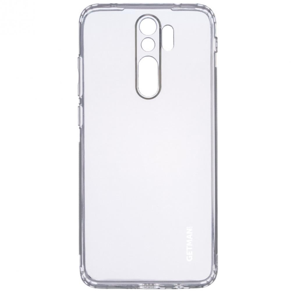 Чехол TPU GETMAN Clear 1,0 mm для Xiaomi Redmi Note 8 Pro Бесцветный/прозрачный (156903)