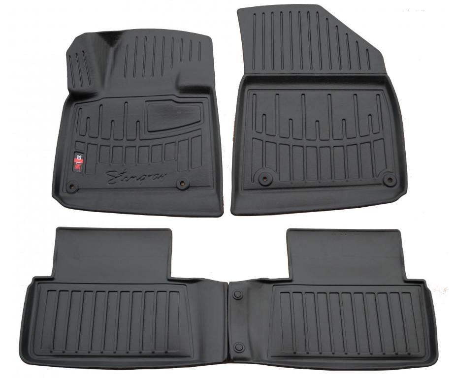 Коврики в салон Stingray для Citroen C5 2008-2017 с бортом 4 шт. (5003024)