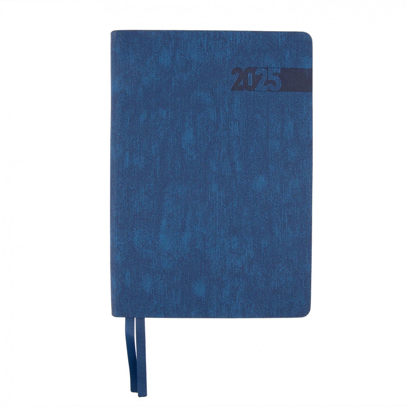 Щоденник А5 Leo Planner датований 2025 Boss 368 стор. Синій (252513)