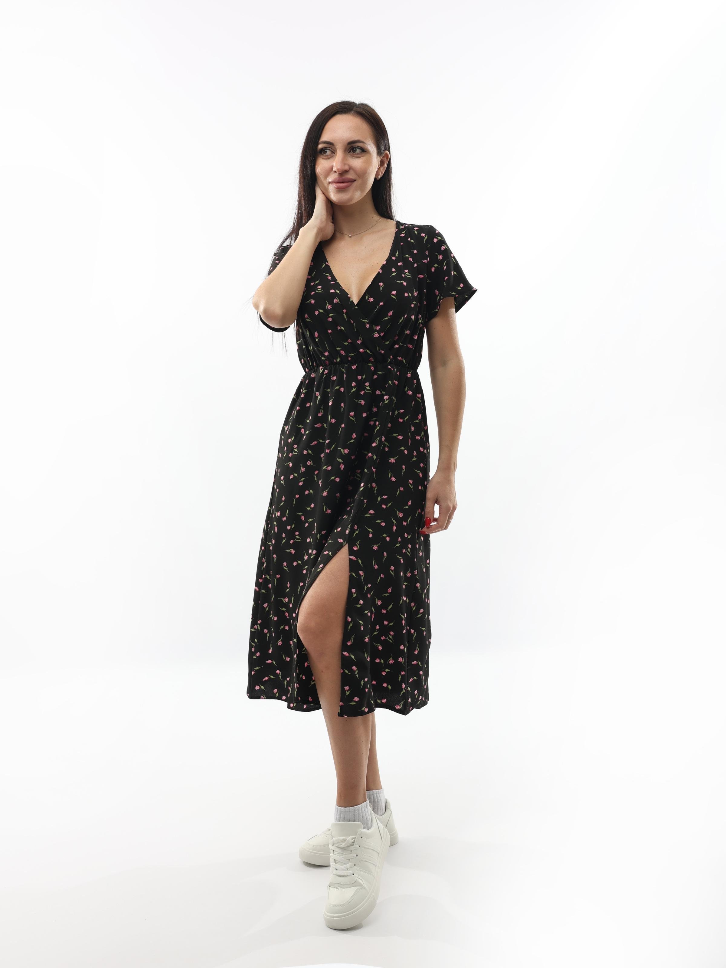 Платье женское est. 1991 р. 42 Черный (277978-42)