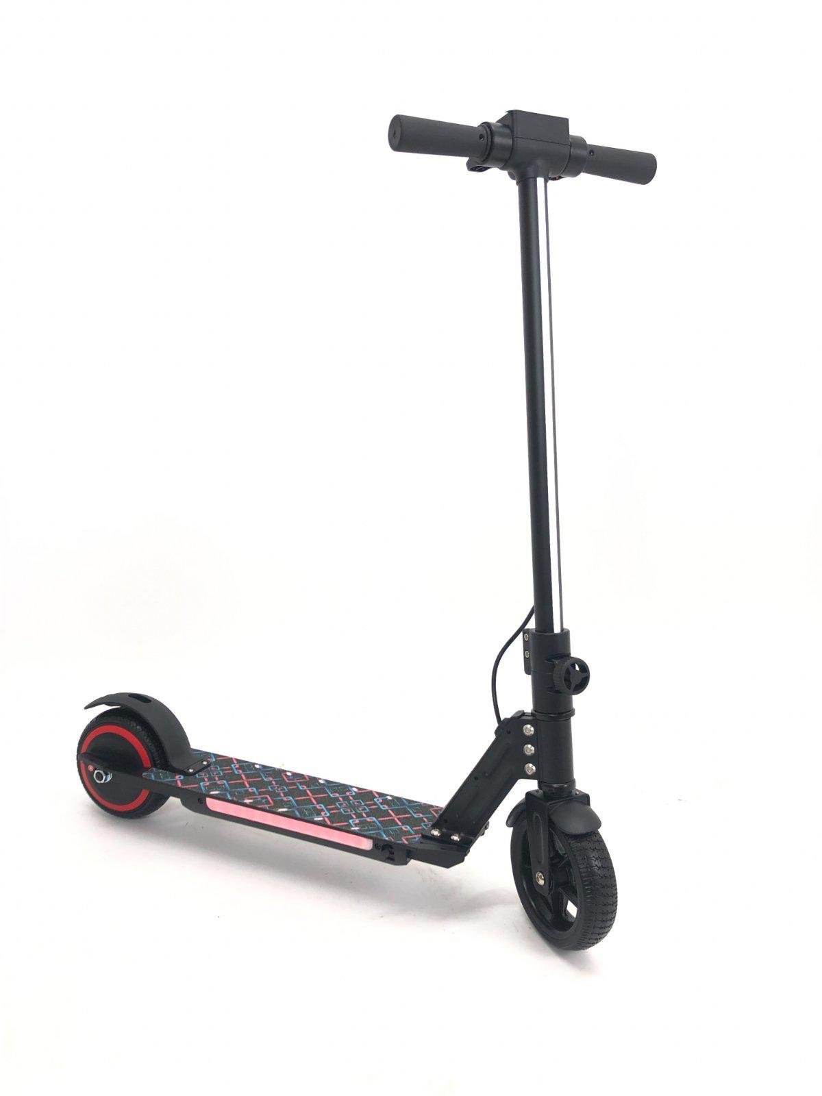 Електросамокат дитячий E-Scooter ES3 LED Чорний