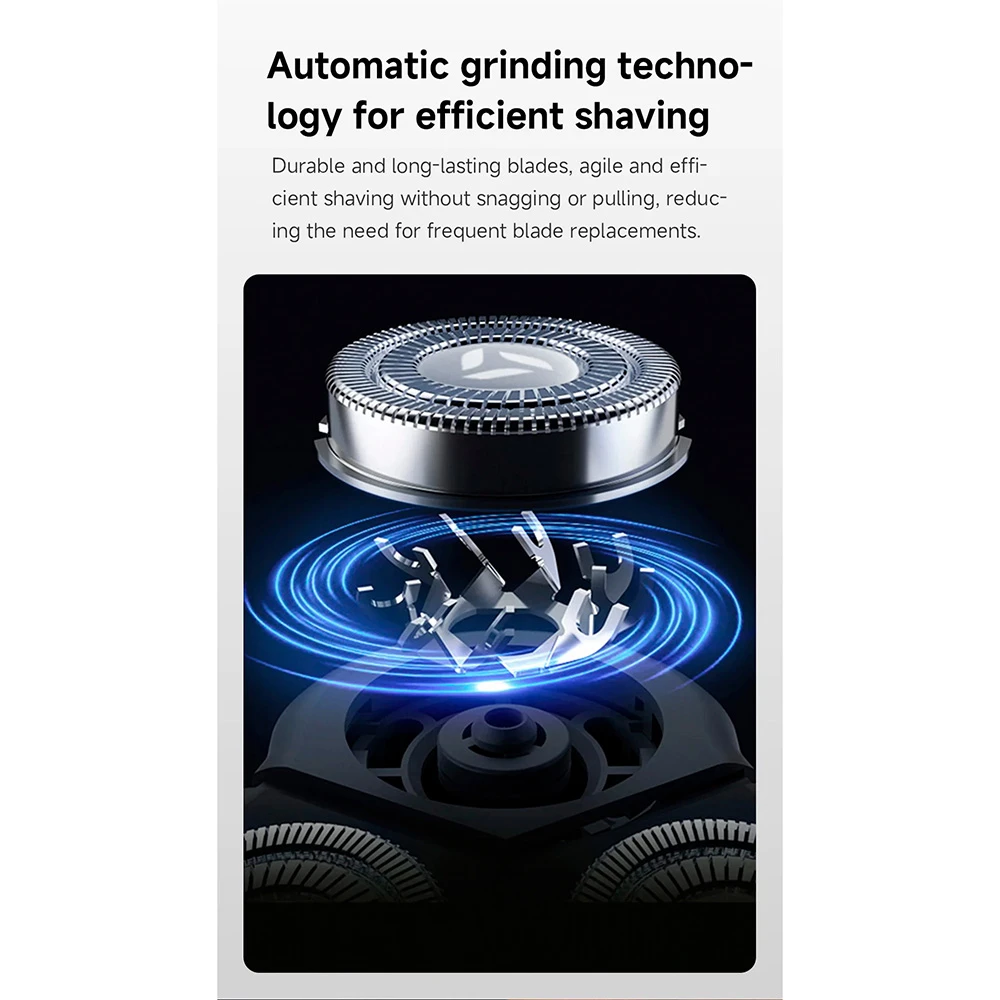 Електробритва DOCO Shaver RS002 Black - фото 6 Електробритва DOCO Shaver RS002 Black - фото 6