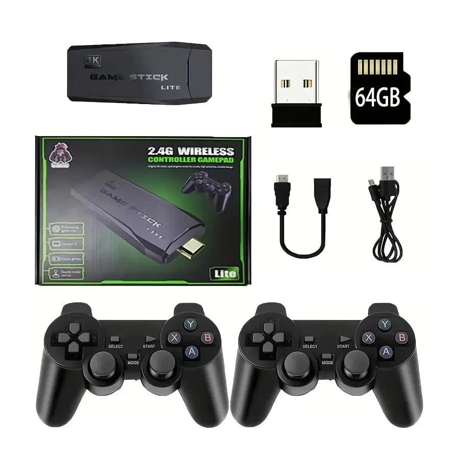Консоль ігрова Data Frog M8 RK3032 Game Stick Lite 64 GB ТВ + 40000 відеоігор (771) - фото 5