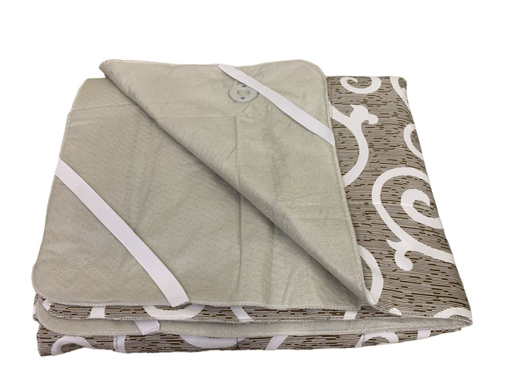 Електропростирадло двоспальне Shine ЕП-2/220 157х150 см Коричневий (29637084) - фото 1 Електропростирадло двоспальне Shine ЕП-2/220 157х150 см Коричневий (29637084) - фото 1