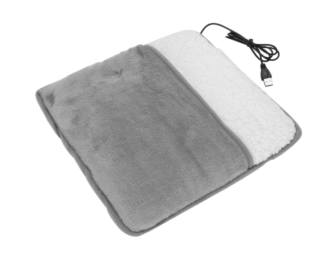 Электрогрелка с подогревом от USB 40 градусов для согревания ног Электрогрелка с подогревом от USB 40 градусов для согревания ног