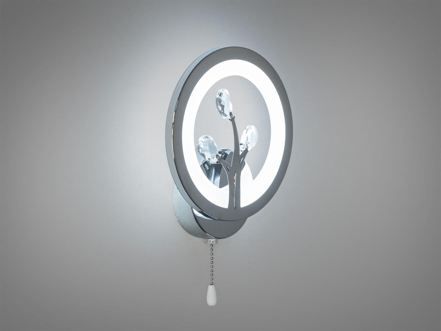 Светильник светодиодный декоративный 16W Хром (8135/1HR)