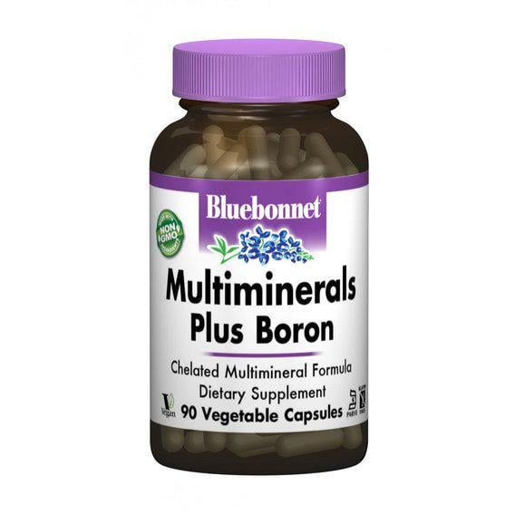 Мультиминеральный комплекс Bluebonnet Nutrition Multiminerals Plus Boron 90 Caps