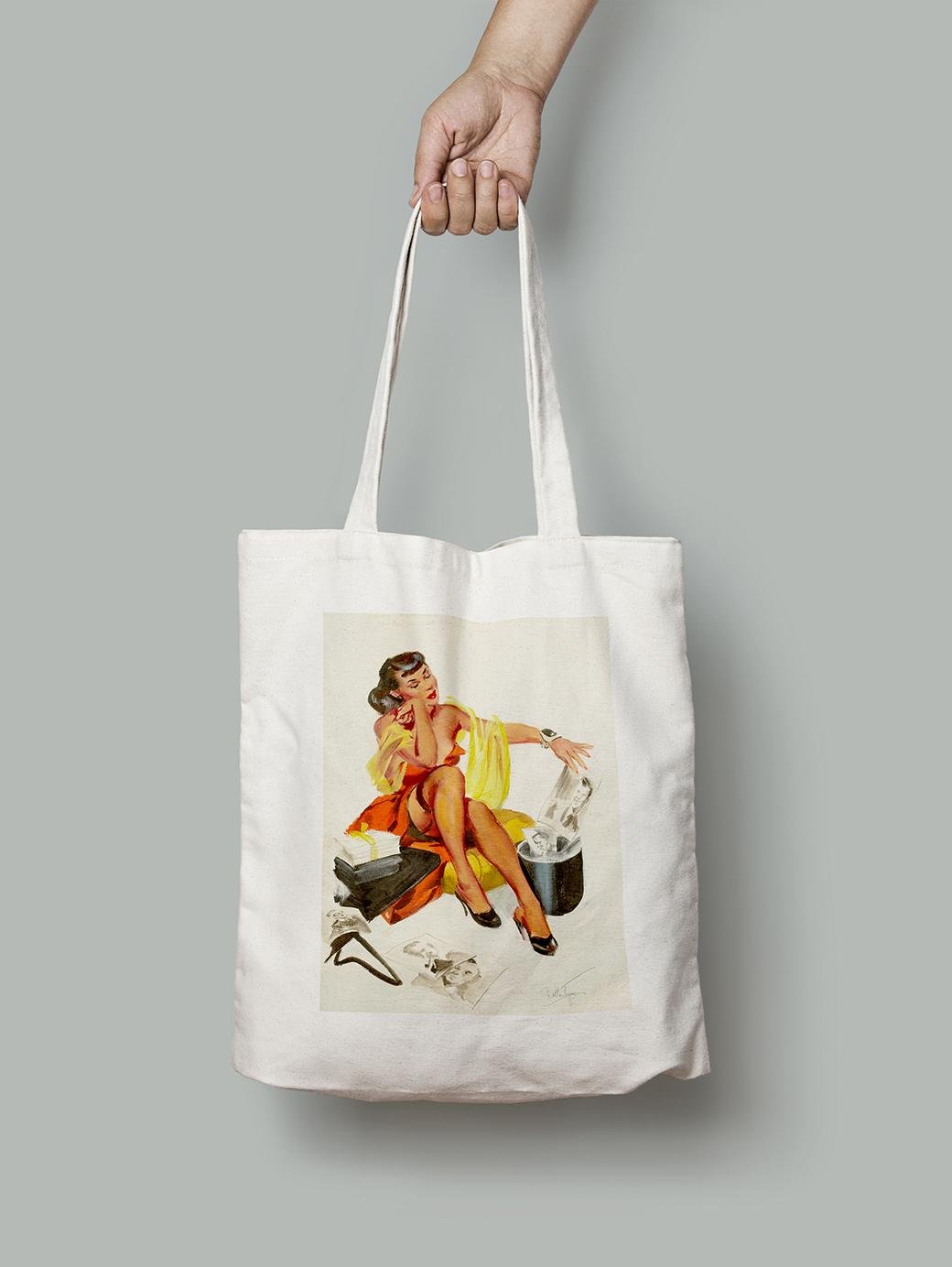 Эко-сумка Так тебе и надо. Джойс Баллантайн шопер (pin_up010129_Bag)