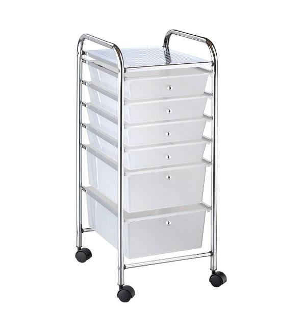 Комод передвижной на шесть ящиков 33x39x80 см (BS-1014-6)