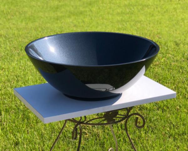 Умивальник Snail Камелія 425х425 мм Меланітовий (147Н100) - фото 4