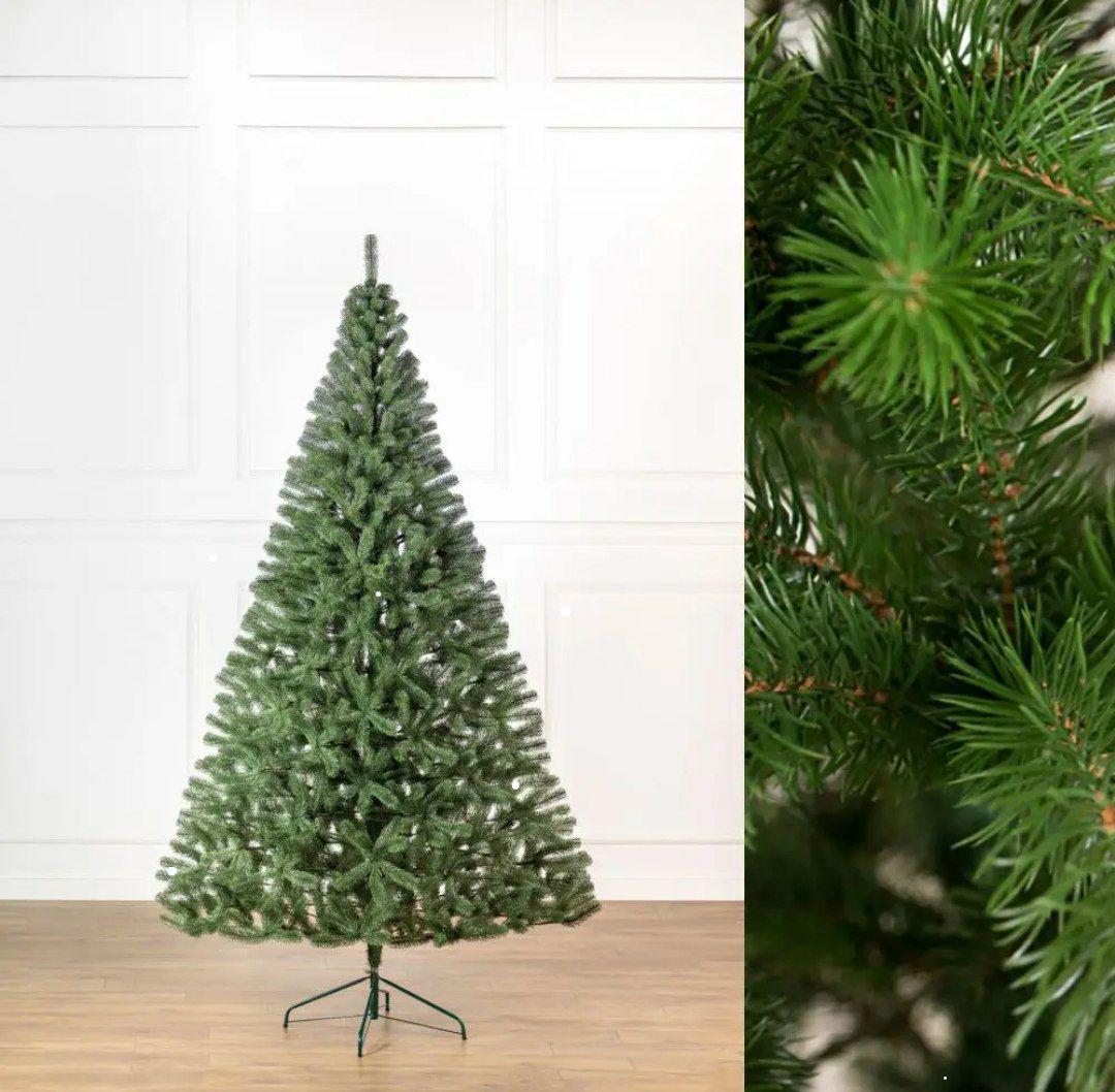 Штучна ялинка лита Президентська з металевою підставкою 2,50 м Зелений (NYT15108) - фото 7