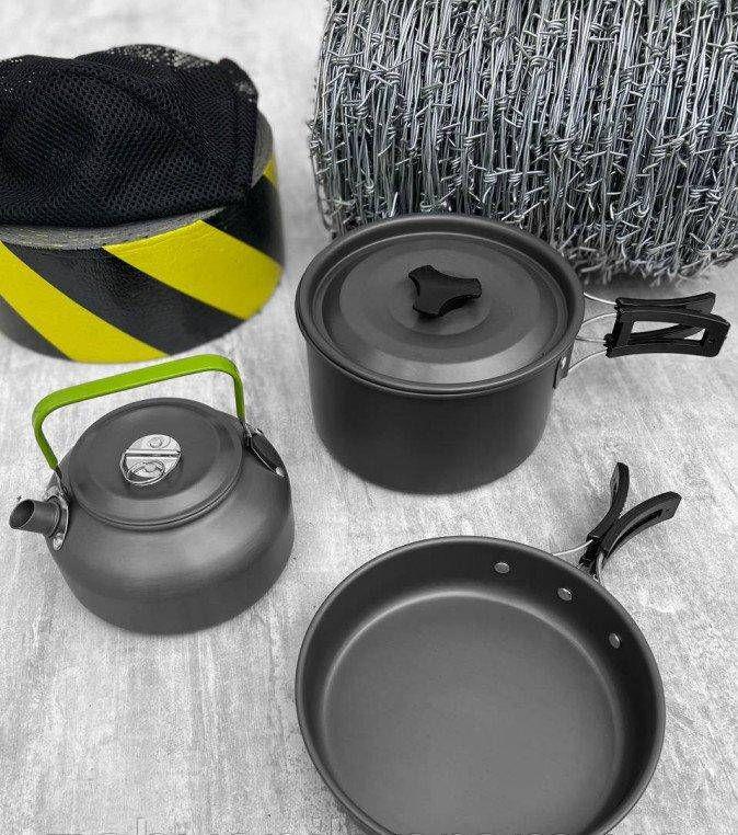 Набір посуду GL-31 алюмінієвий кемпінговий (GL-31) - фото 5 Набір посуду GL-31 алюмінієвий кемпінговий (GL-31) - фото 5