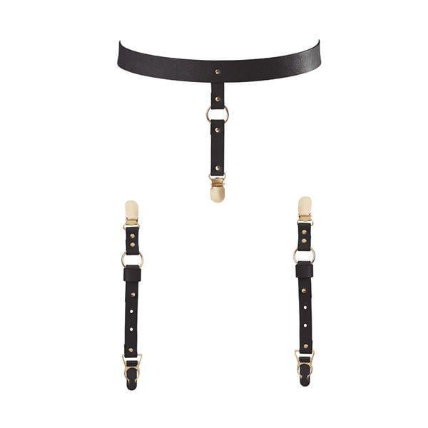 Подтяжки Bijoux Indiscrets Maze Suspender Belt for Underwear and Stockings Black (SO2682) Подтяжки Bijoux Indiscrets Maze Suspender Belt for Underwear and Stockings Black (SO2682)