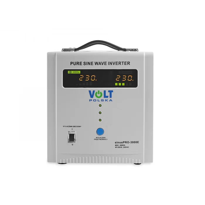 Резервне джерело живлення з чистою синусоїдою Volt Polska SinusPRO 3000 E 48/230 В 2100/3000 Вт підходить для котла - фото 2 Резервне джерело живлення з чистою синусоїдою Volt Polska SinusPRO 3000 E 48/230 В 2100/3000 Вт підходить для котла - фото 2