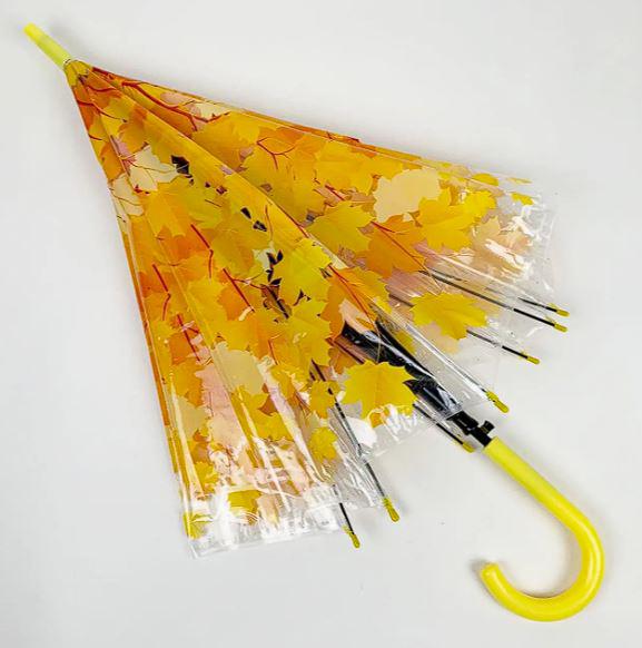 Зонт тростник полуавтомат Fall 8 спиц купол 88 см Yellow (30222) - фото 5 Зонт тростник полуавтомат Fall 8 спиц купол 88 см Yellow (30222) - фото 5