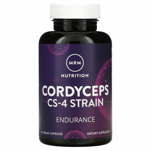 Добавка MRM Nutrition Nutrition Кордицепс штамм CS-4 60 растительных капсул (MRM-71030)