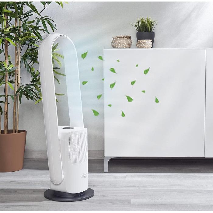 Турбовентилятор-очищувач повітря Sichler 2-в-1 360° HEPA Wi-Fi 35 Вт безлопатевий з таймером (1750131) - фото 5 Турбовентилятор-очищувач повітря Sichler 2-в-1 360° HEPA Wi-Fi 35 Вт безлопатевий з таймером (1750131) - фото 5