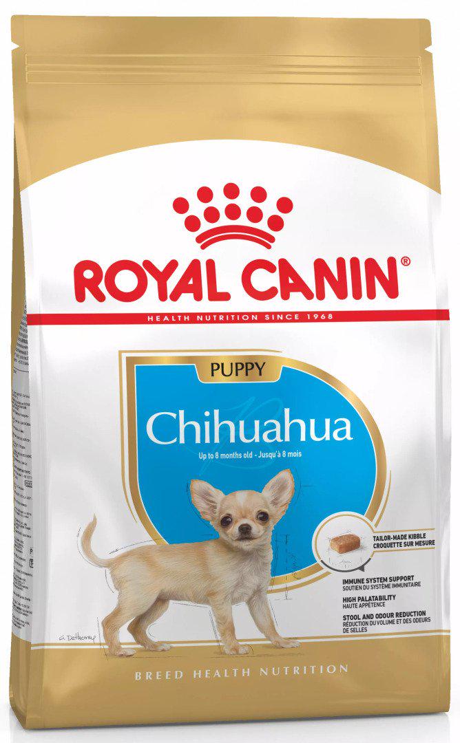 Корм сухий для цуценят мініатюрних порід Royal Canin Chihuahua Puppy 500 г (3182550722537)
