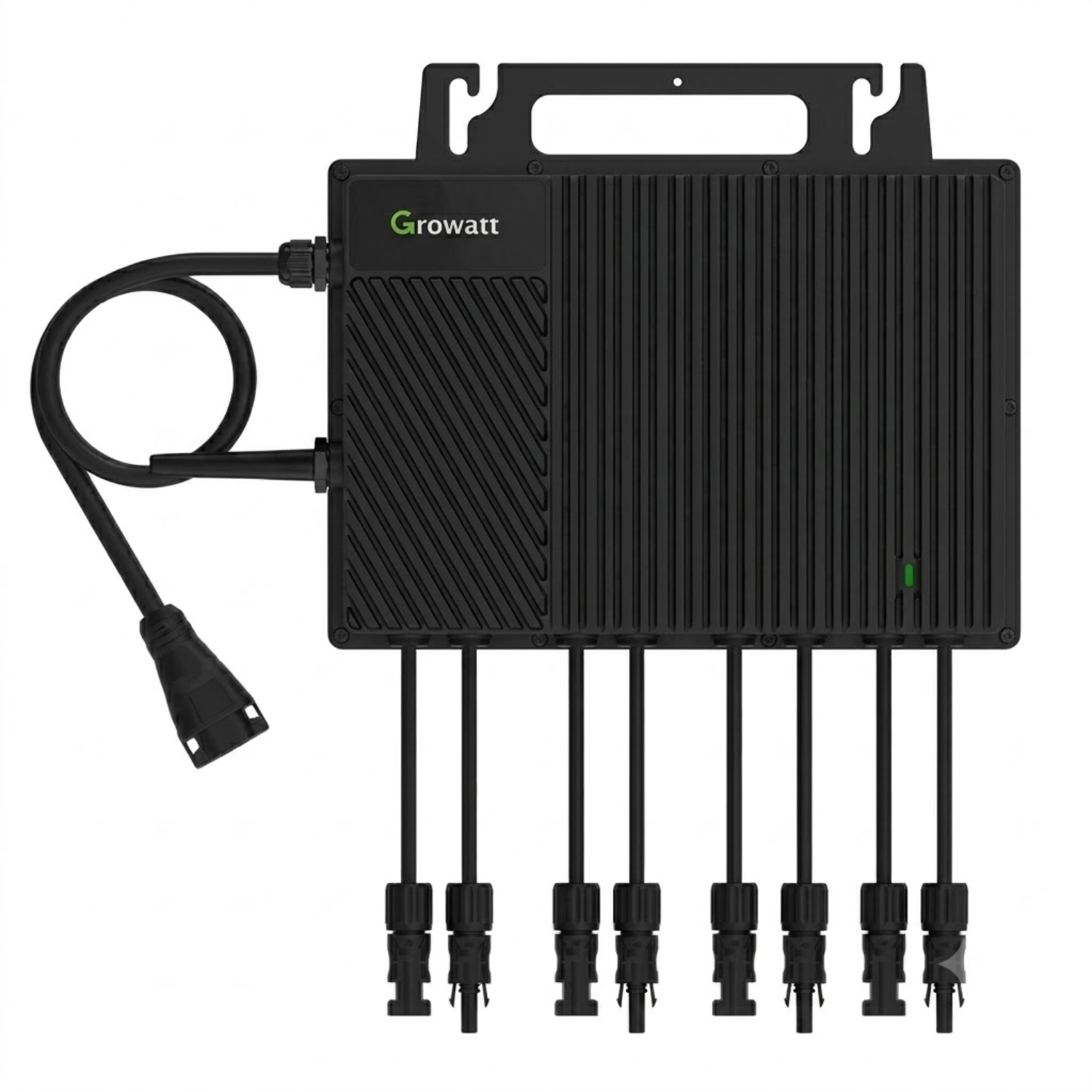 Микроинвертор для солнечных панелей Growatt NEO 1600M-X2 WF 1600 Вт 4 MPPT Wi-Fi IP67 Black (36944176) Микроинвертор для солнечных панелей Growatt NEO 1600M-X2 WF 1600 Вт 4 MPPT Wi-Fi IP67 Black (36944176)