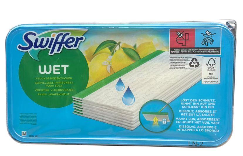 Влажные салфетки Swiffer для мытья полов 12 шт. (2589420092)