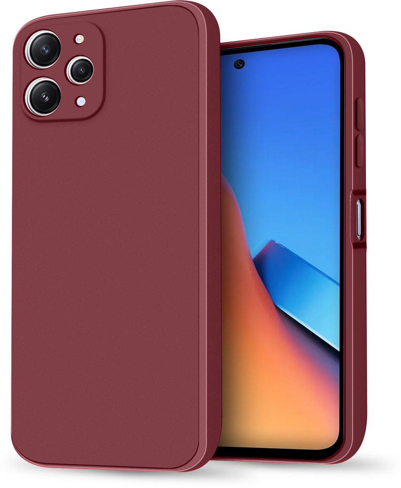 Силиконовый чехол HardCorner Xiaomi Redmi 12 (с микрофиброй) Wine (34832-42) Силиконовый чехол HardCorner Xiaomi Redmi 12 (с микрофиброй) Wine (34832-42)